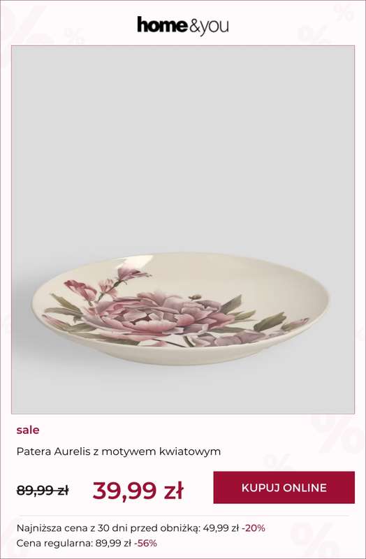 home&you - gazetka promocyjna SALE: kuchnia i jadalnia od poniedziałku 23.02 do niedzieli 01.03 - strona 4