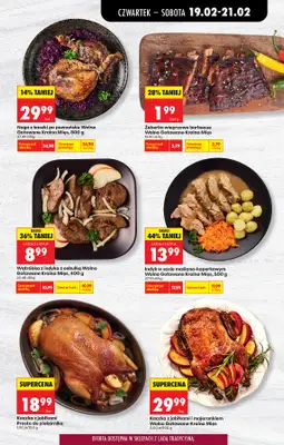 Biedronka - gazetka promocyjna Od czwartku, Z ladą tradycyjną od czwartku 19.02 do środy 25.02 - strona 45