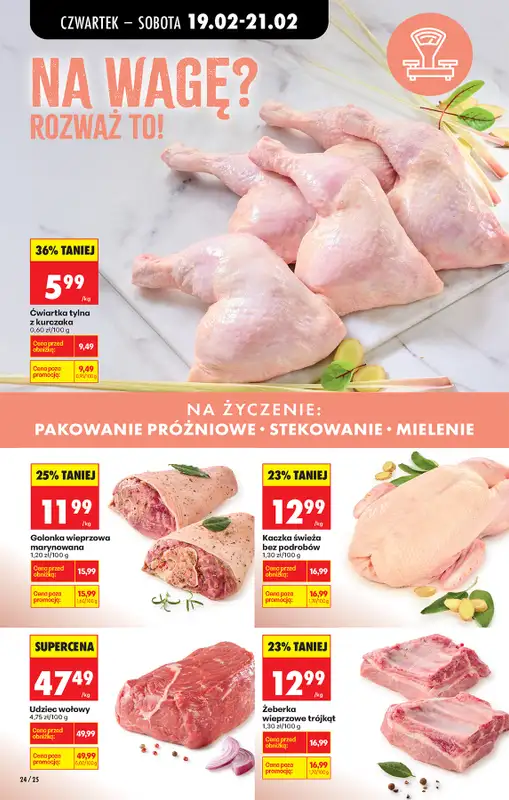 Biedronka - gazetka promocyjna Od czwartku, Z ladą tradycyjną od czwartku 19.02 do środy 25.02 - strona 42