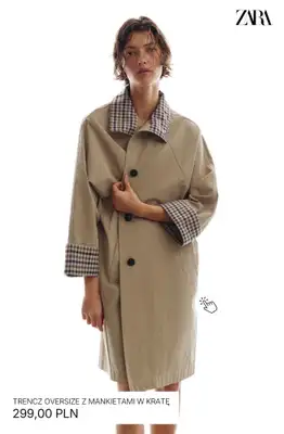 Zara - gazetka promocyjna Płaszcze damskie na wiosnę od poniedziałku 23.02  - strona 6