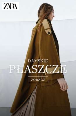 Zara - gazetka promocyjna Płaszcze damskie na wiosnę od poniedziałku 23.02 