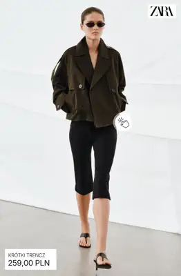 Zara - gazetka promocyjna Płaszcze damskie na wiosnę od poniedziałku 23.02  - strona 10