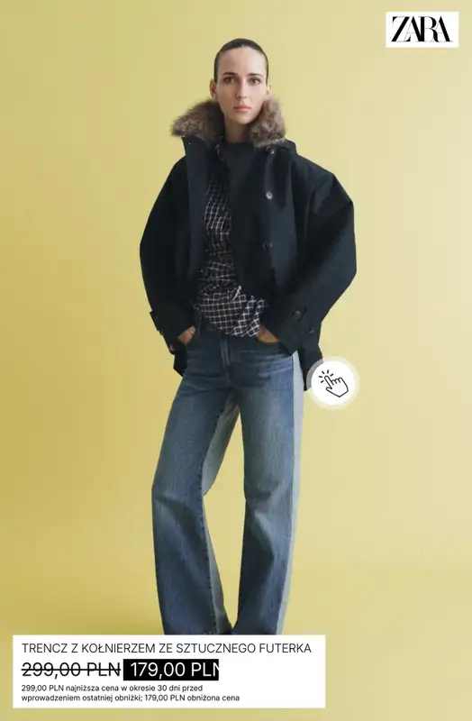 Zara - gazetka promocyjna Płaszcze damskie na wiosnę od poniedziałku 23.02  - strona 8