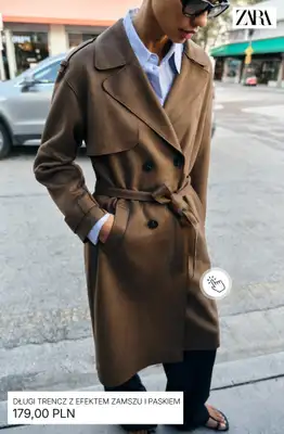 Zara - gazetka promocyjna Płaszcze damskie na wiosnę od poniedziałku 23.02  - strona 5