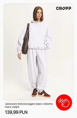 Cropp - gazetka promocyjna Kolekcja HEAVY WEIGHT dla niej od poniedziałku 23.02  - strona 5