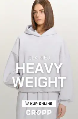 Cropp - gazetka promocyjna Kolekcja HEAVY WEIGHT dla niej od poniedziałku 23.02 