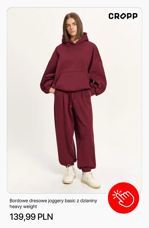 Cropp - gazetka promocyjna Kolekcja HEAVY WEIGHT dla niej od poniedziałku 23.02  - strona 9