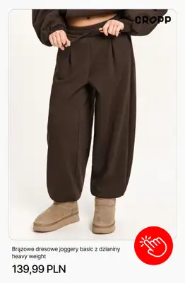 Cropp - gazetka promocyjna Kolekcja HEAVY WEIGHT dla niej od poniedziałku 23.02  - strona 7