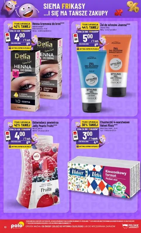 POLOmarket - gazetka promocyjna Frikasowy Katalog od środy 25.02 do wtorku 03.03 - strona 10