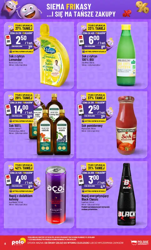 POLOmarket - gazetka promocyjna Frikasowy Katalog od środy 25.02 do wtorku 03.03 - strona 8