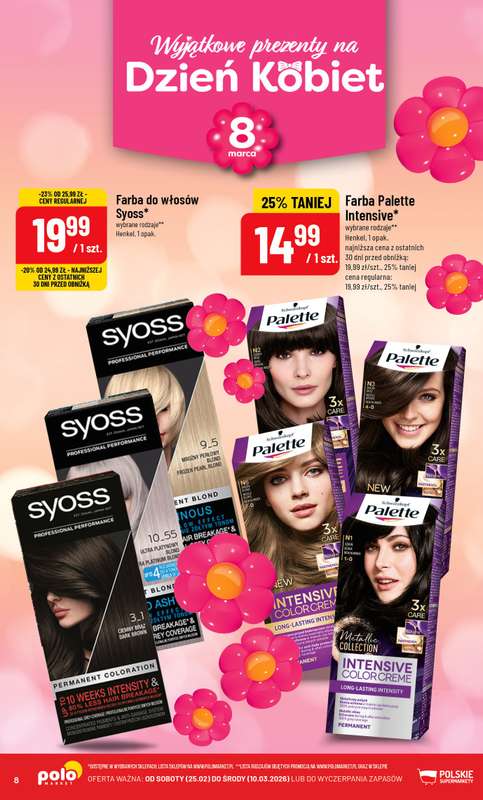 POLOmarket - gazetka promocyjna Katalog Dzień Kobiet od środy 25.02 do wtorku 10.03 - strona 8
