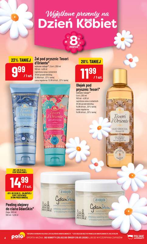 POLOmarket - gazetka promocyjna Katalog Dzień Kobiet od środy 25.02 do wtorku 10.03 - strona 4