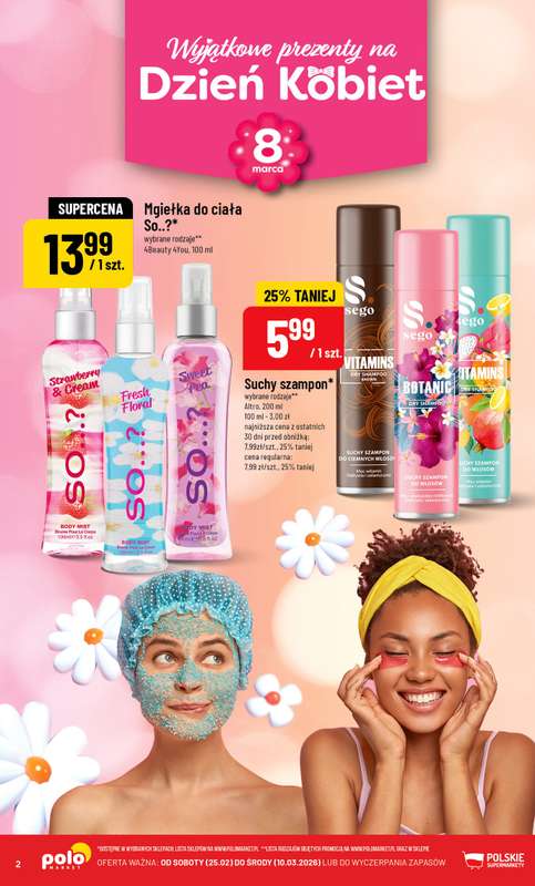 POLOmarket - gazetka promocyjna Katalog Dzień Kobiet od środy 25.02 do wtorku 10.03 - strona 2