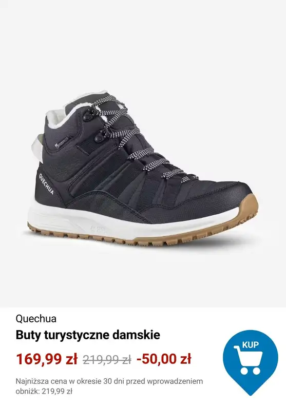 Decathlon - gazetka promocyjna Buty trekkingowe od 79,99 zł od poniedziałku 23.02  - strona 11