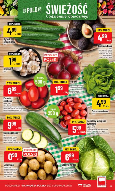 POLOmarket - gazetka promocyjna Gazetka od środy 25.02 do wtorku 03.03 - strona 13