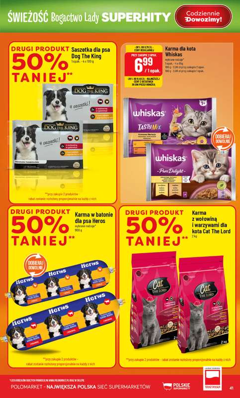 POLOmarket - gazetka promocyjna Gazetka od środy 25.02 do wtorku 03.03 - strona 41