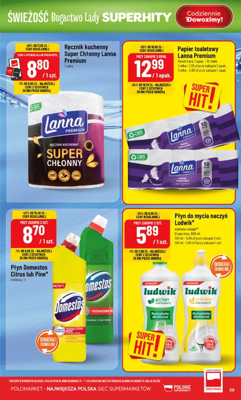 POLOmarket - gazetka promocyjna Gazetka od środy 25.02 do wtorku 03.03 - strona 39