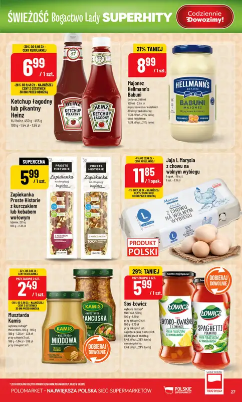 POLOmarket - gazetka promocyjna Gazetka od środy 25.02 do wtorku 03.03 - strona 27