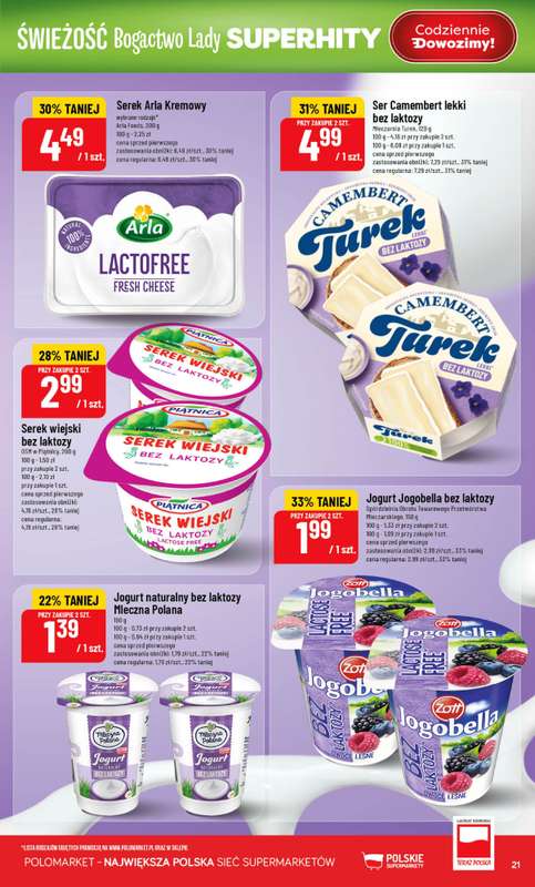POLOmarket - gazetka promocyjna Gazetka od środy 25.02 do wtorku 03.03 - strona 21