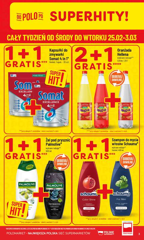 POLOmarket - gazetka promocyjna Gazetka od środy 25.02 do wtorku 03.03 - strona 3