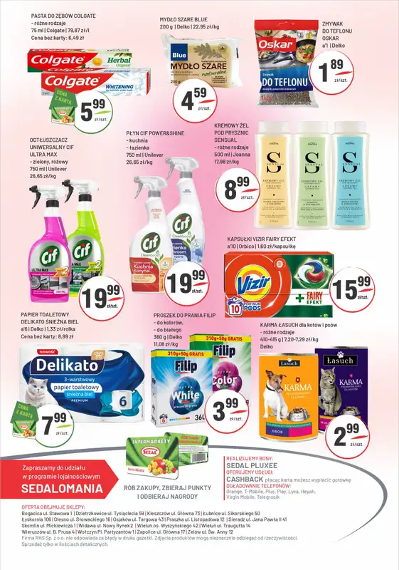 Sedal - gazetka promocyjna Gazetka od środy 25.02 do soboty 07.03 - strona 6