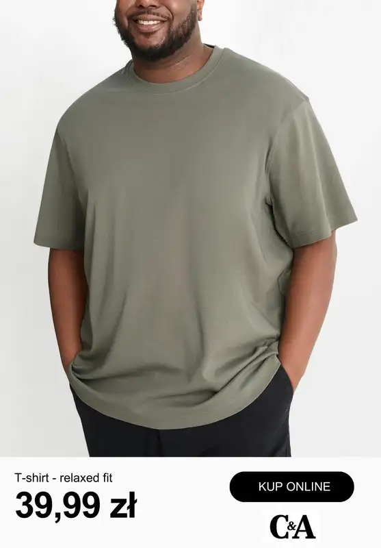 C&A - gazetka promocyjna Duże rozmiary dla niego od poniedziałku 23.02  - strona 8