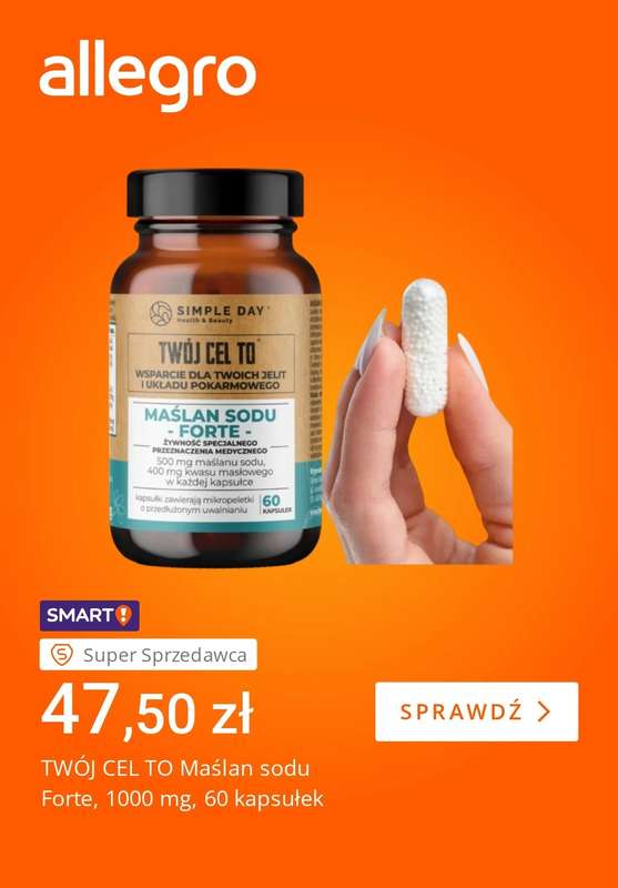 Allegro - gazetka promocyjna Zdrowie na każdy dzień od wtorku 24.02 do poniedziałku 02.03