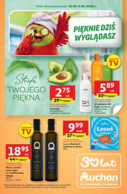 Auchan - gazetka promocyjna Gazetka 30 Lat Supermarket Auchan od czwartku 26.02 do środy 04.03