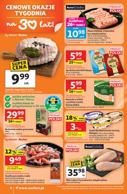 Auchan - gazetka promocyjna Gazetka 30 Lat Supermarket Auchan od czwartku 26.02 do środy 04.03 - strona 4