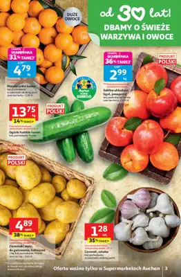 Auchan - gazetka promocyjna Gazetka 30 Lat Supermarket Auchan od czwartku 26.02 do środy 04.03 - strona 3
