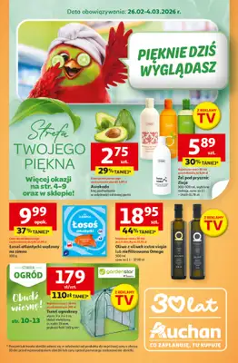 Auchan - gazetka promocyjna Gazetka 30 Lat Hipermarket Auchan od czwartku 26.02 do środy 04.03