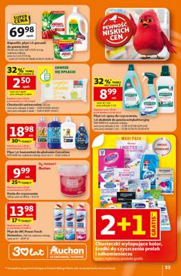 Auchan - gazetka promocyjna Gazetka 30 Lat Hipermarket Auchan od czwartku 26.02 do środy 04.03 - strona 33