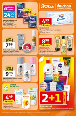 Auchan - gazetka promocyjna Gazetka 30 Lat Hipermarket Auchan od czwartku 26.02 do środy 04.03 - strona 31