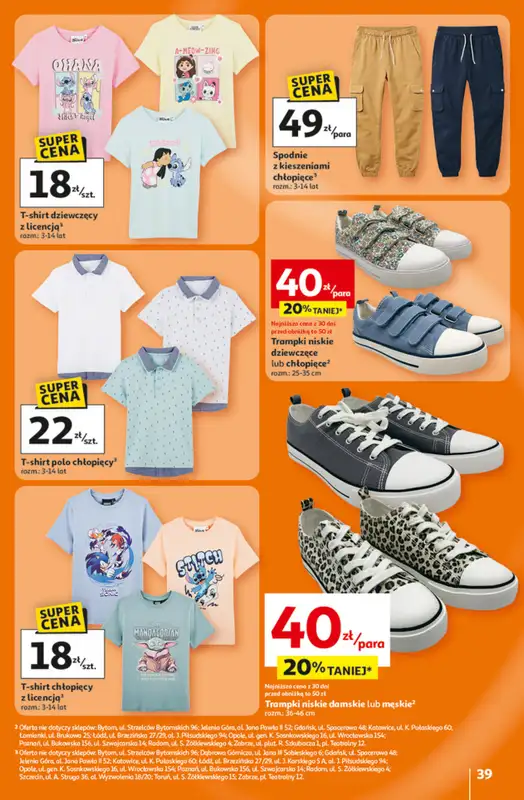 Auchan - gazetka promocyjna Gazetka 30 Lat Hipermarket Auchan od czwartku 26.02 do środy 04.03 - strona 39