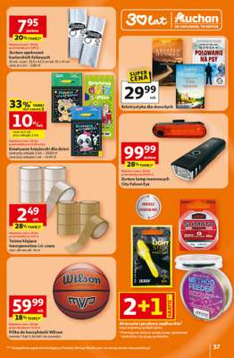 Auchan - gazetka promocyjna Gazetka 30 Lat Hipermarket Auchan od czwartku 26.02 do środy 04.03 - strona 37