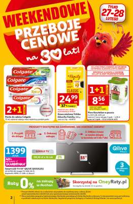 Auchan - gazetka promocyjna Gazetka 30 Lat Hipermarket Auchan od czwartku 26.02 do środy 04.03 - strona 2