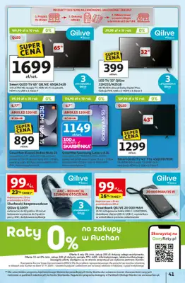 Auchan - gazetka promocyjna Gazetka 30 Lat Hipermarket Auchan od czwartku 26.02 do środy 04.03 - strona 41