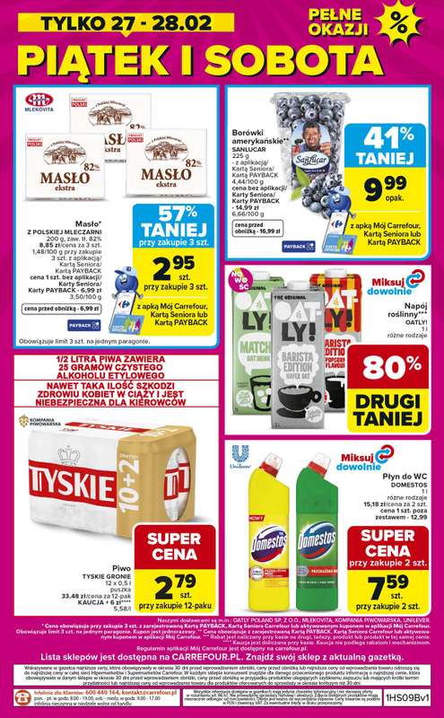Carrefour Market - gazetka promocyjna Gazetka Weekend promek już od czwartku od czwartku 26.02 do soboty 28.02 - strona 8