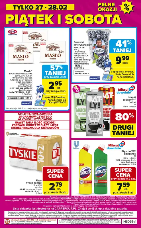 Carrefour Market - gazetka promocyjna Gazetka Weekend promek już od czwartku od czwartku 26.02 do soboty 28.02 - strona 8