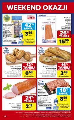 Carrefour Market - gazetka promocyjna Gazetka Weekend promek już od czwartku  do soboty 28.02 - strona 2