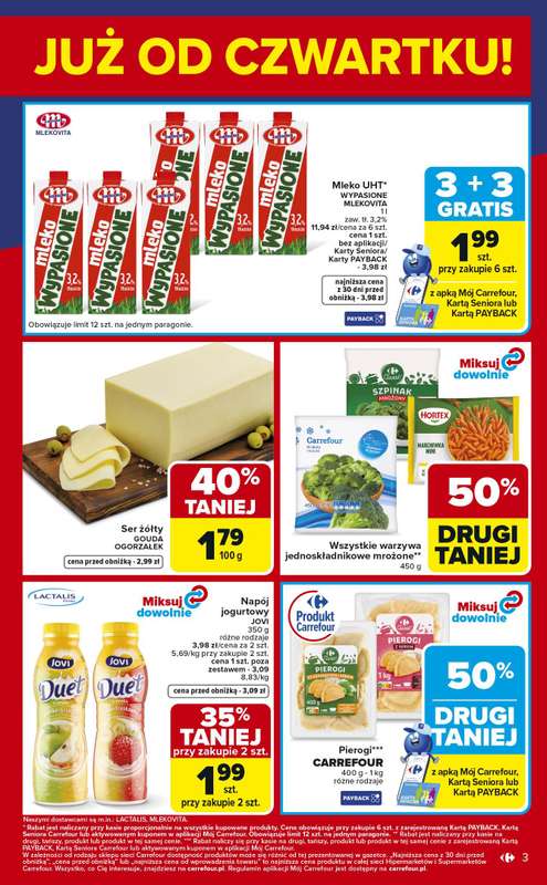 Carrefour Market - gazetka promocyjna Gazetka Weekend promek już od czwartku od czwartku 26.02 do soboty 28.02 - strona 3