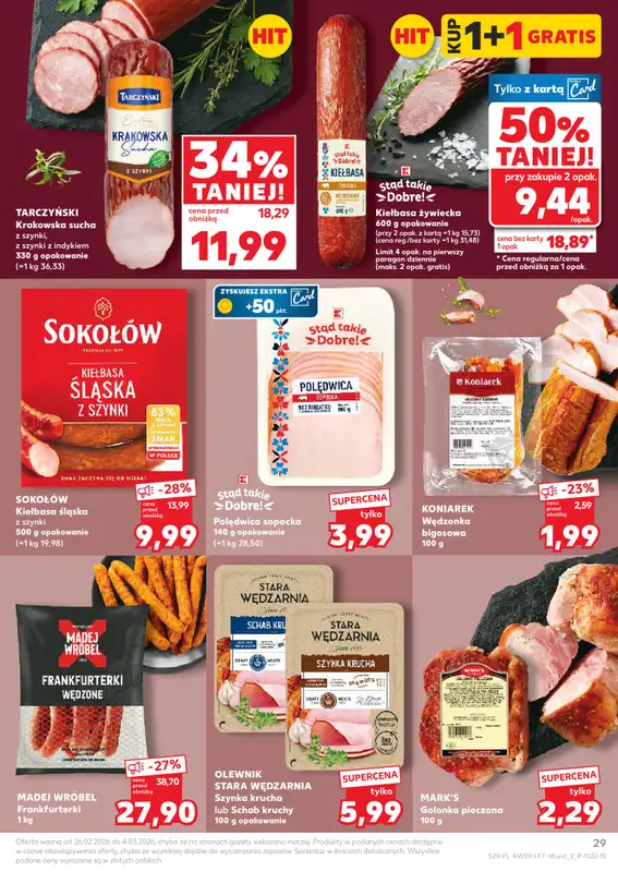 Kaufland - gazetka promocyjna Oferta Kaufland  do środy 04.03 - strona 29