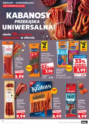 Kaufland - gazetka promocyjna Oferta Kaufland  do środy 04.03 - strona 28