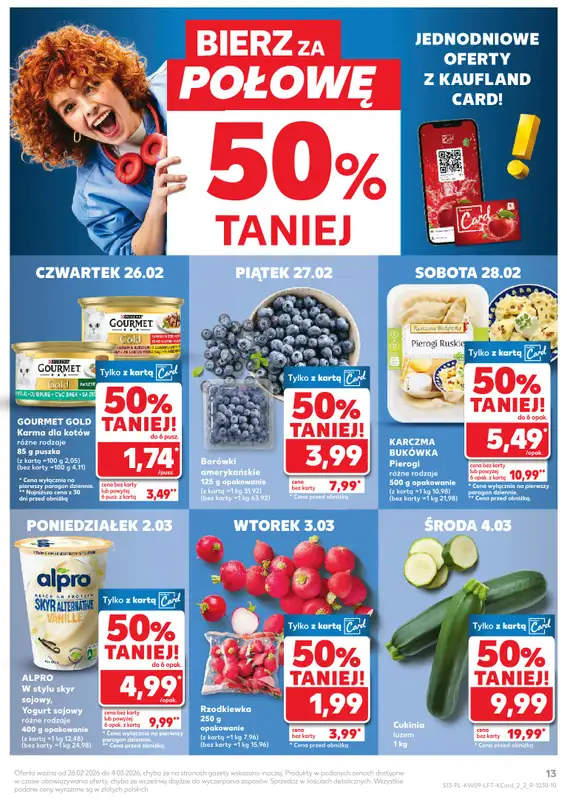 Kaufland - gazetka promocyjna Oferta Kaufland  do środy 04.03 - strona 13