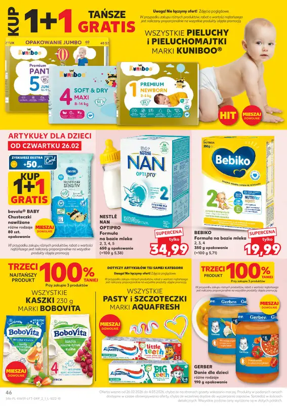 Kaufland - gazetka promocyjna Oferta Kaufland  do środy 04.03 - strona 46