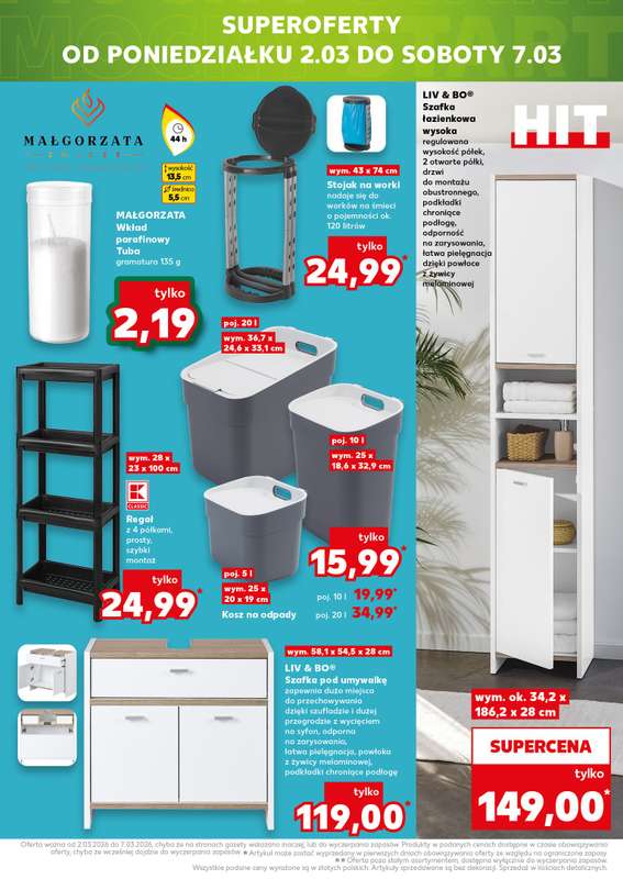 Kaufland - gazetka promocyjna Oferta Kaufland - Non Food od czwartku 26.02 do środy 04.03 - strona 20