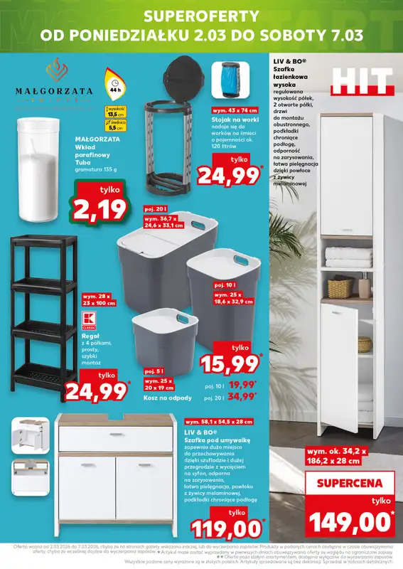 Kaufland - gazetka promocyjna Oferta Kaufland - Non Food od czwartku 26.02 do środy 04.03 - strona 20