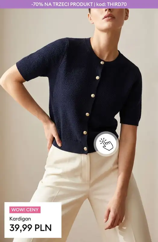 Sinsay - gazetka promocyjna -70% na KAŻDY trzeci, najtańszy nieprzeceniony produkt od wtorku 24.02 do środy 25.02 - strona 13