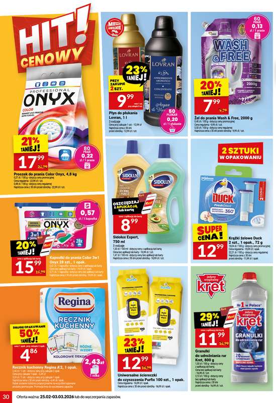 Twój Market - gazetka promocyjna Gazetka od środy 25.02 do wtorku 03.03 - strona 30