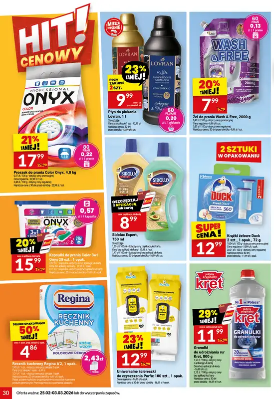 Twój Market - gazetka promocyjna Gazetka od środy 25.02 do wtorku 03.03 - strona 30